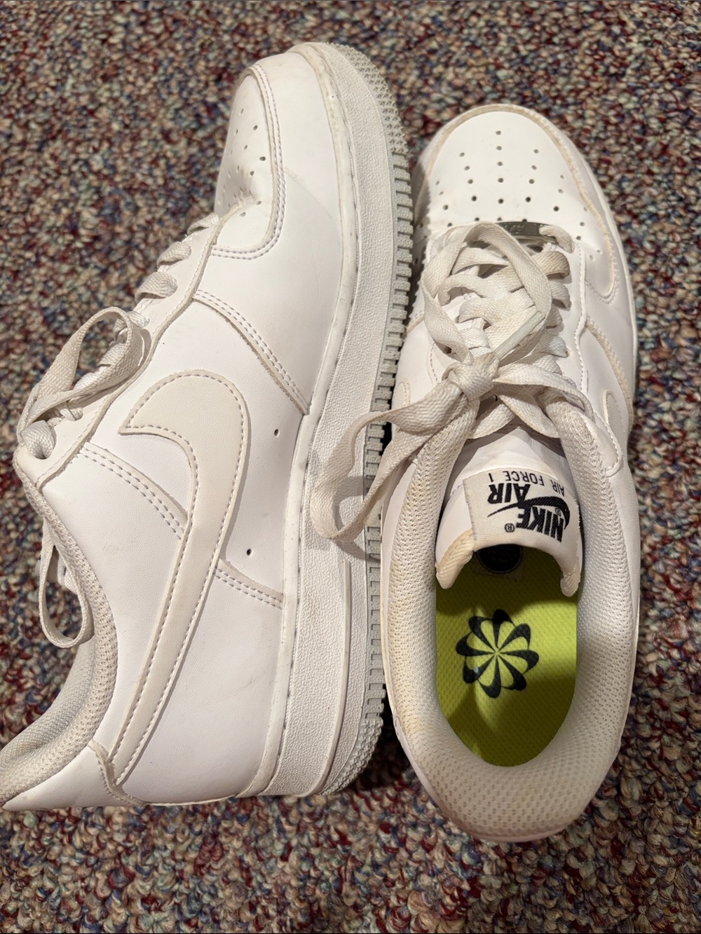 Nike White Air Force 1 Low - Classic Leather Sneaker